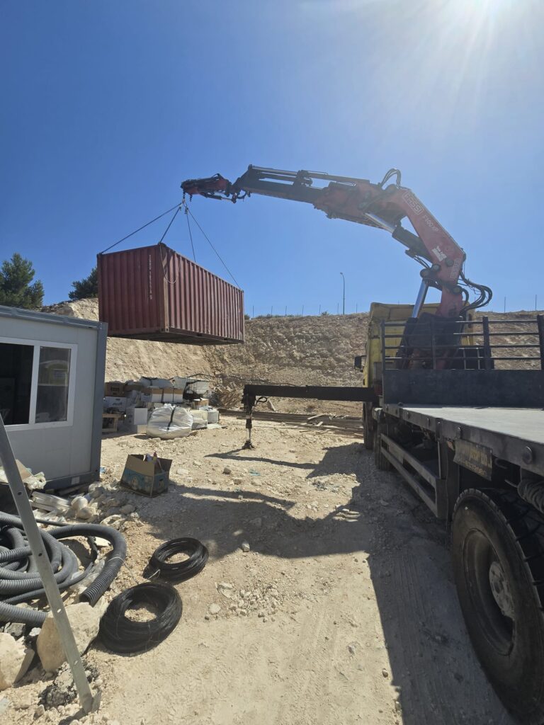מבנים ניידים לאתר בנייה